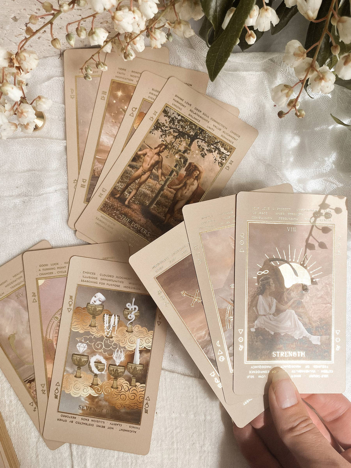 Lucid Dreams Beginners Tarot Deck ED IV, Beige