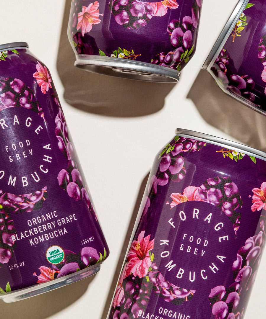 Blackberry Grape Kombucha