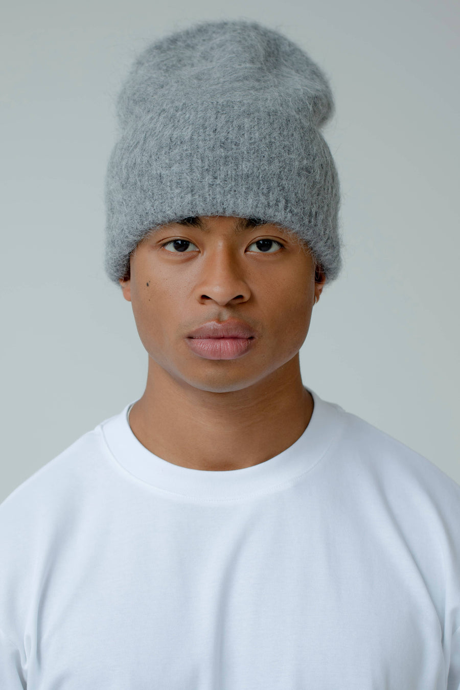 The Alpaca Beanie - Grey - AW23