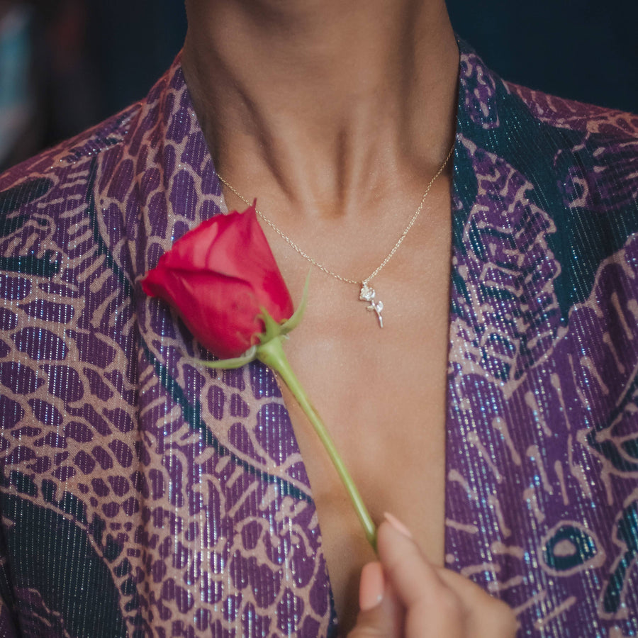 Sadie's Rose Necklace