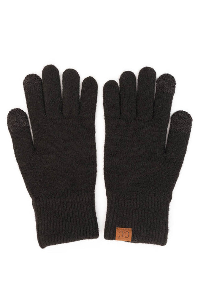 Soft Recycled Fiber + Cashmere Gloves: Variety of Colors