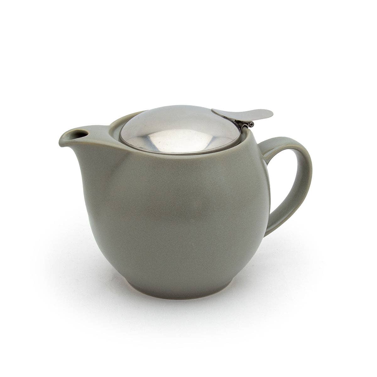 Silky Grey Ceramic Teapot 15oz