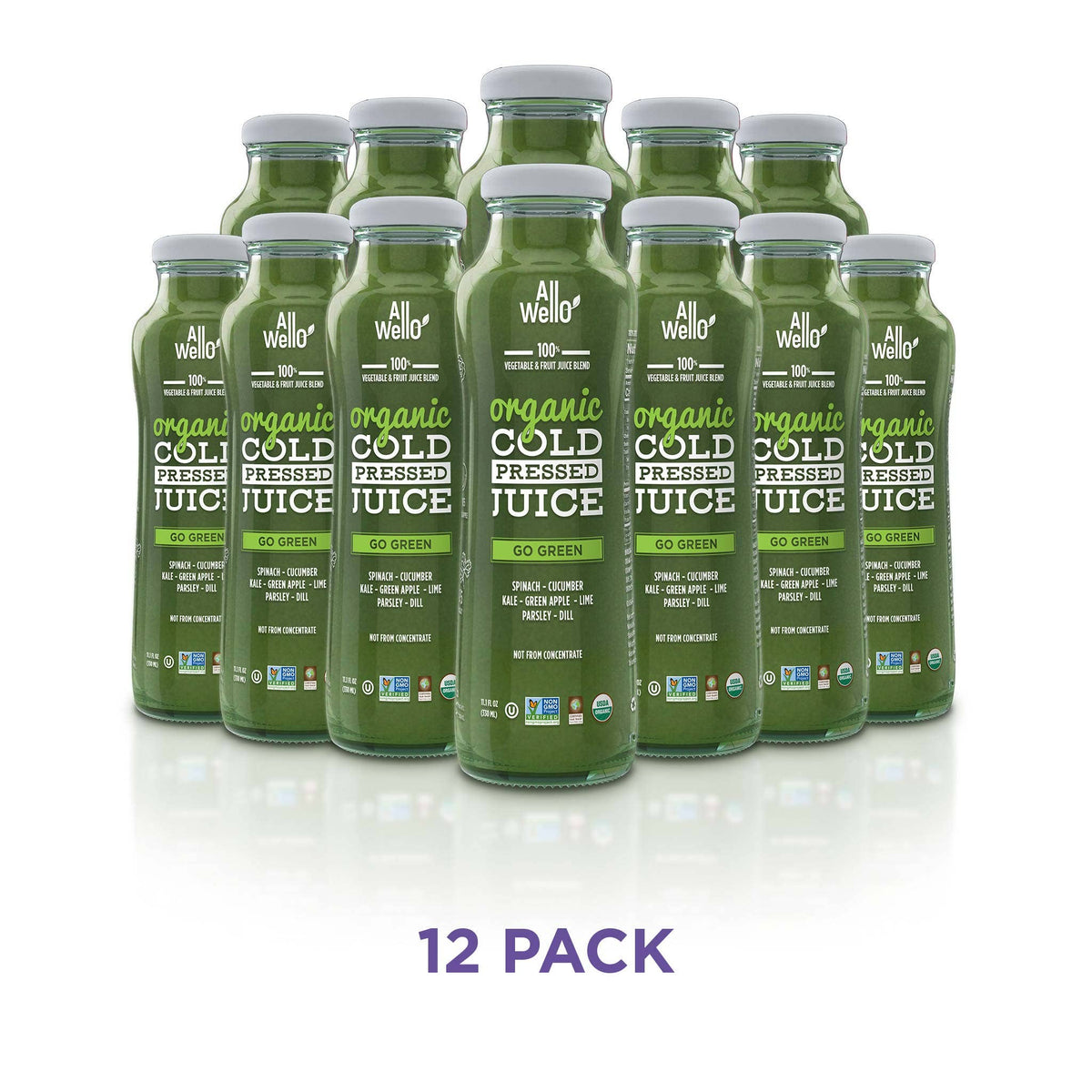 Detox with Organic Cold-Pressed Go Green Juice