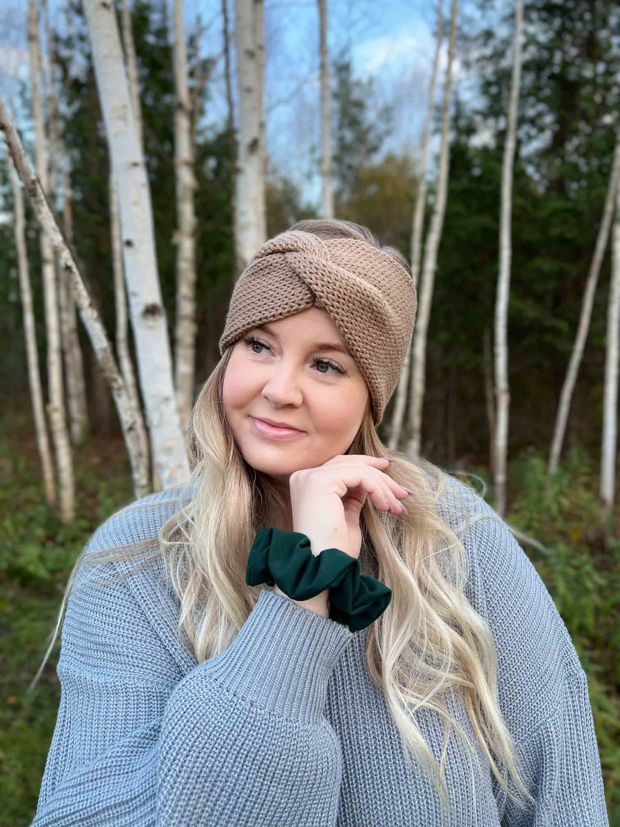 Handcrafted Knit Headband | Knit Ear Warmers | Head Wrap - Various Colors