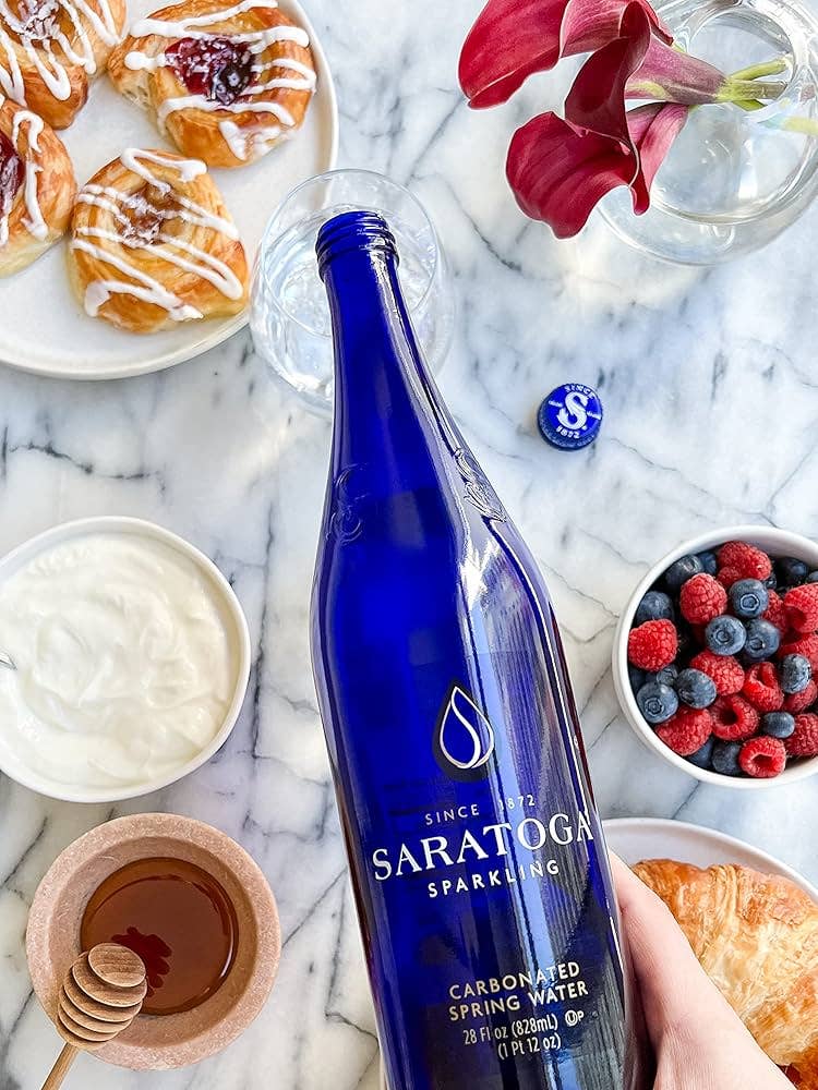 Saratoga Sparkling Water 28oz 