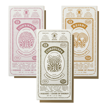 Adaptogenic Mushroom Chocolate (Various Flavors)