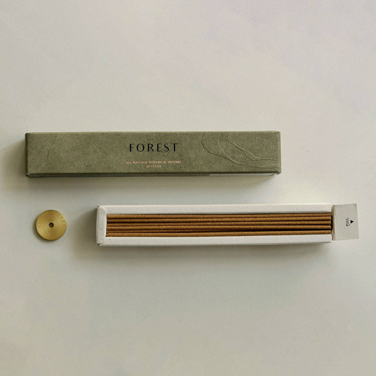 Palo Santo Incense Stick Set w Brass Holder