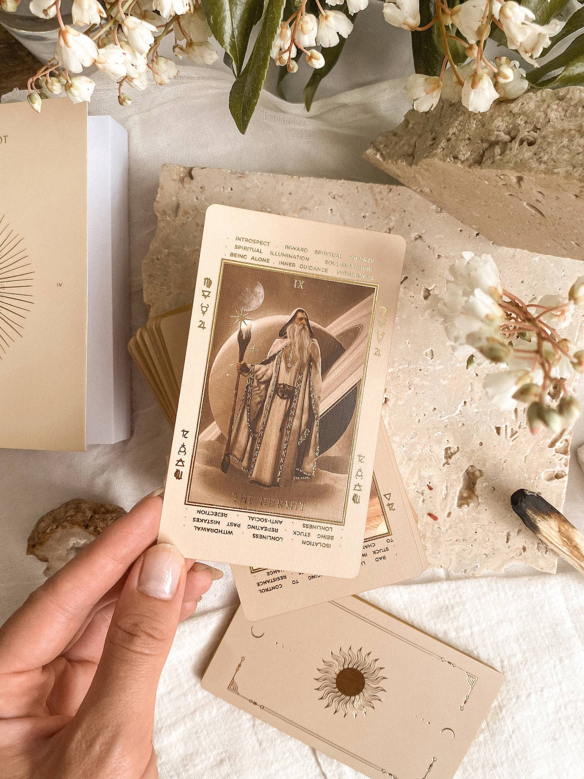 Lucid Dreams Beginners Tarot Deck ED IV, Beige