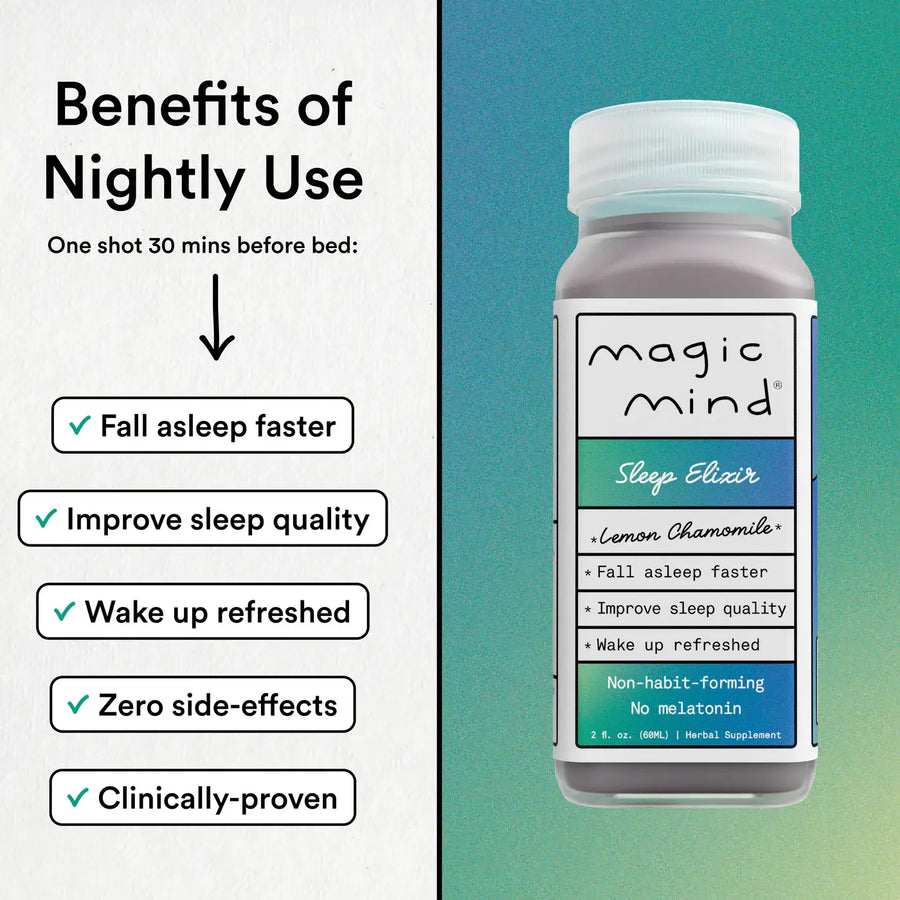Sleep Elixir (2oz x 30ct) - Wellness Shot – Wildland Organics