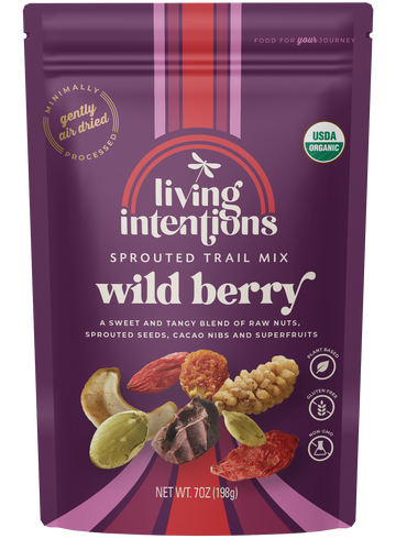 7oz Sprouted Trail Mix - Wild Berry
