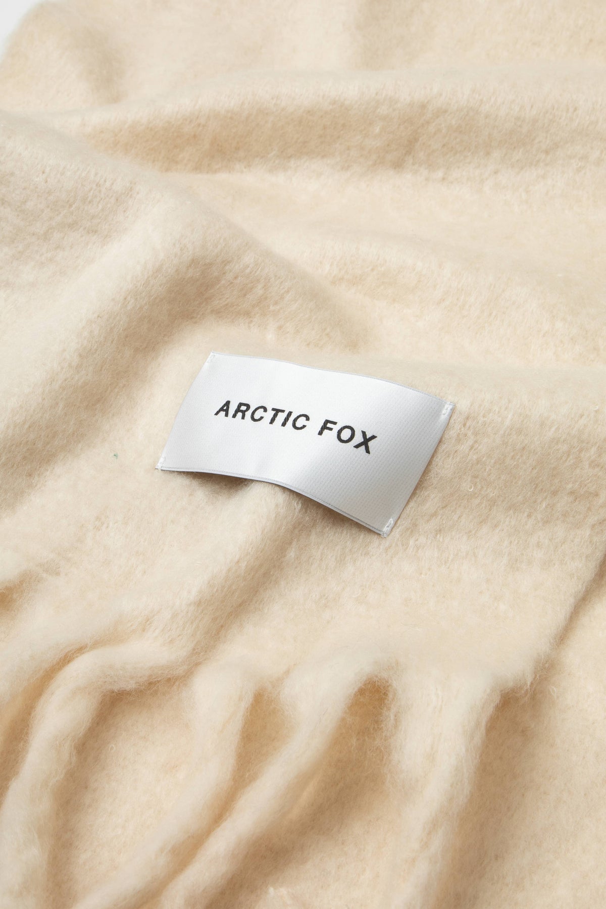 The Reykjavik Scarf - 100% Recycled - Rice White