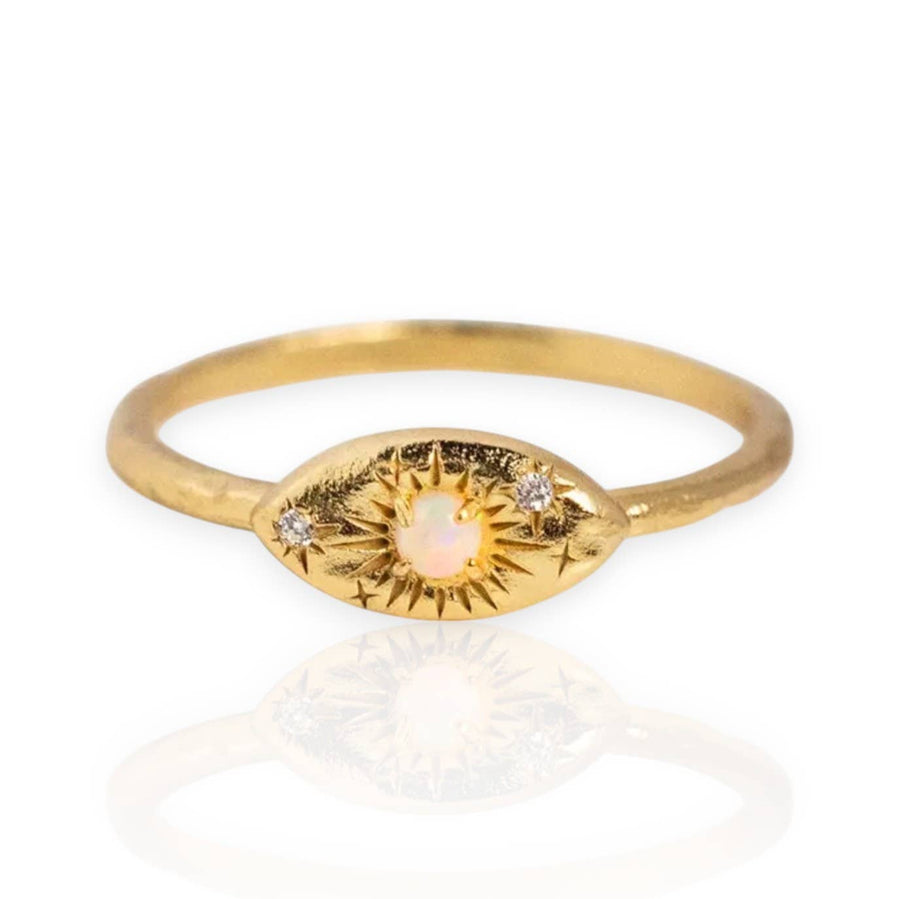 Ethereal Guardian Ring: Size 7