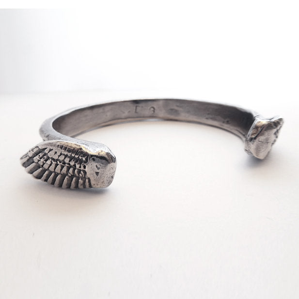 Wing Cuff Bracelet in Sterling Silver