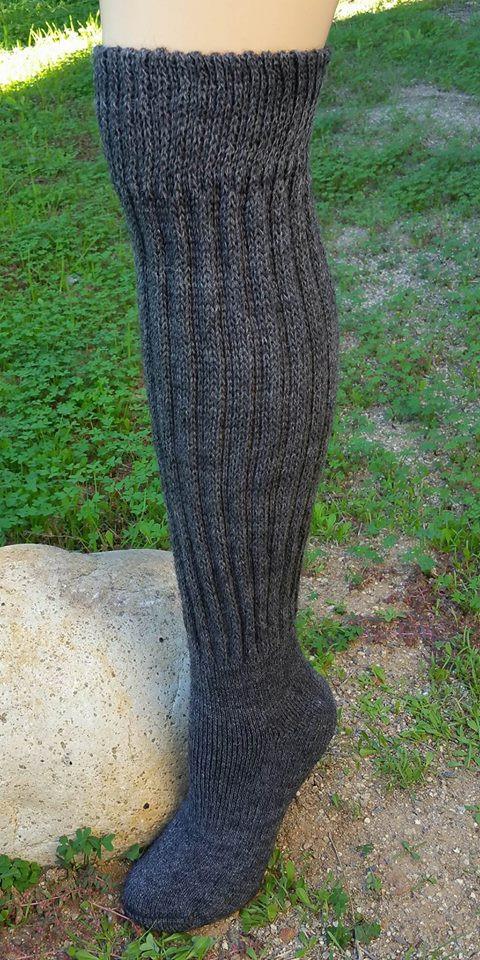 Alpaca Chunky Knee Socks - Variety of Colors