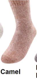 Cozy Wool Angora Socks
