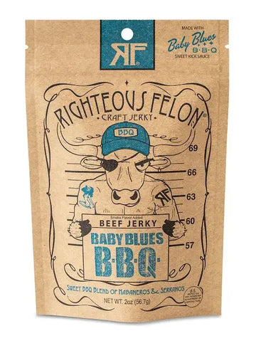 Baby Blues BBQ Beef Jerky 2oz