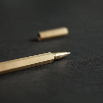 Hexagon Brass Pen