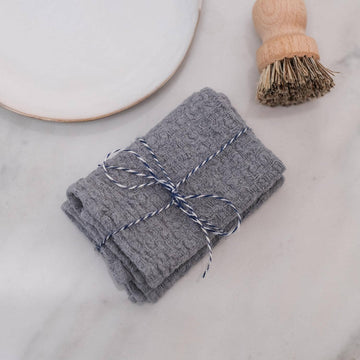 Gray Dishcloths set of 2