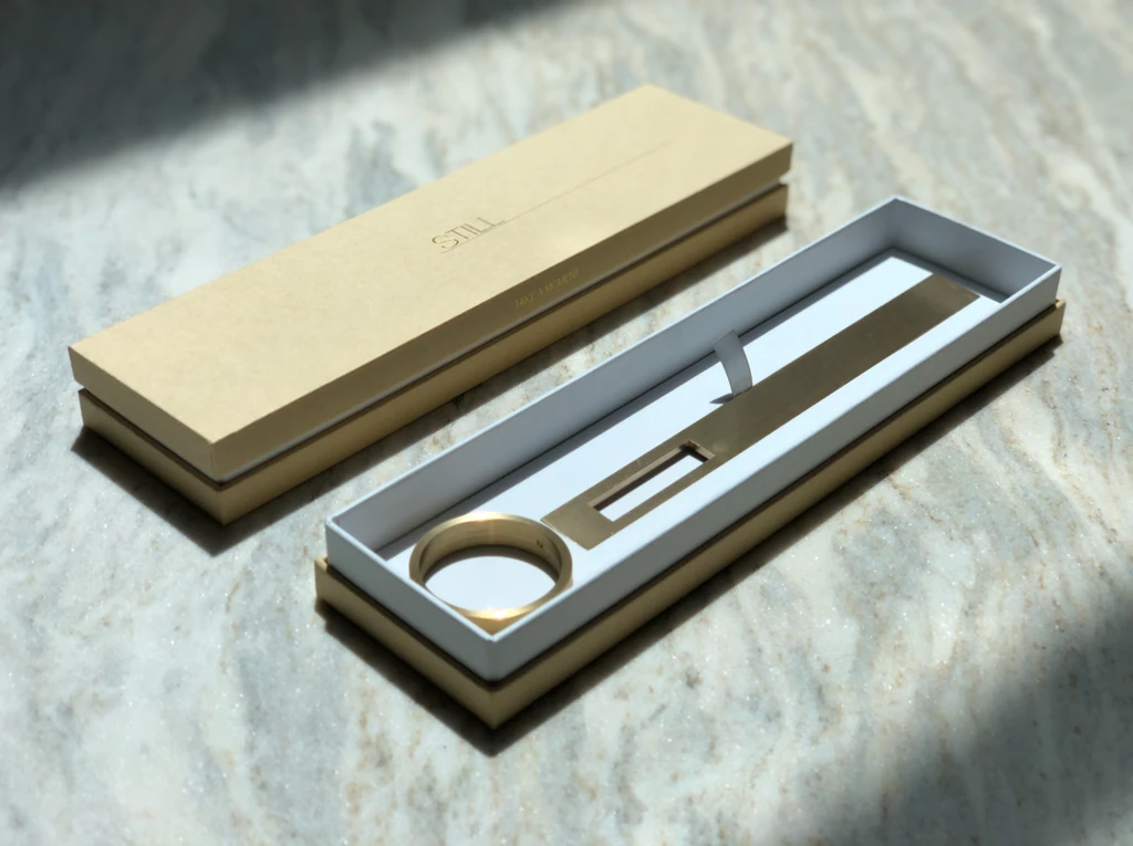 Still Incense Burner (Gold) & Slate Board