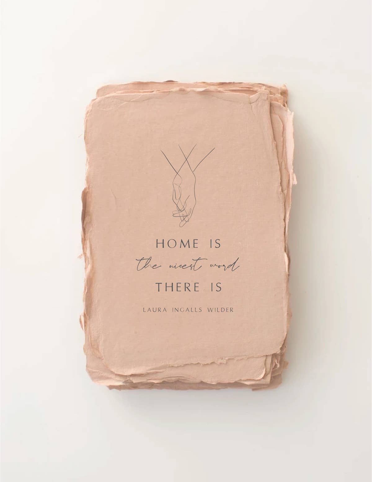 "Home is the Nicest Word" Greeting Card