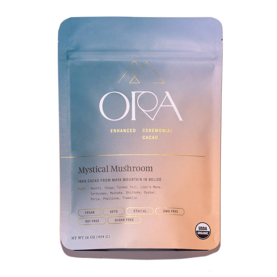 Mystical Mushroom Enhanced Cacao - Organic - Ceremonial: 1oz - Box of 12