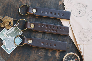 Genuine Leather Keychain