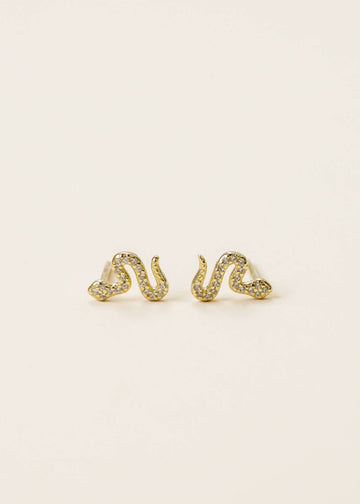 Pavé Stud - Snake