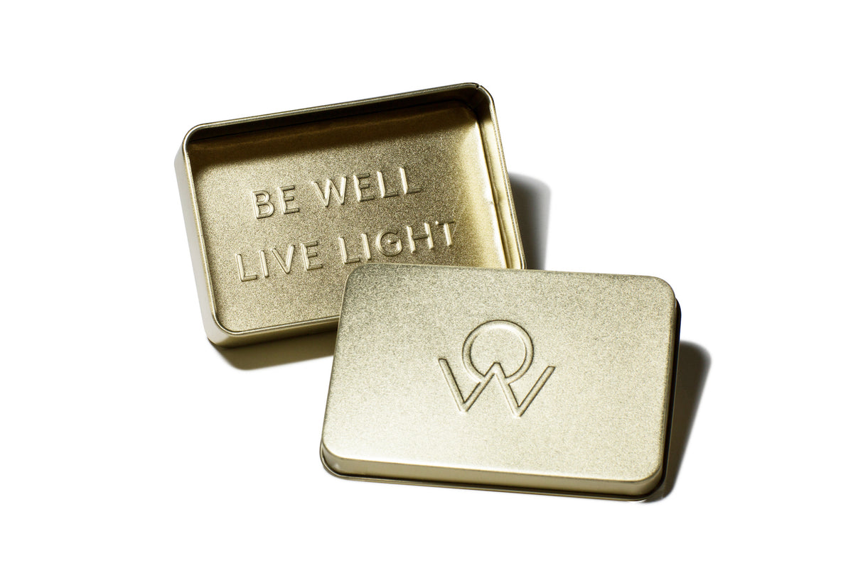 "Live Light" Travel Tin