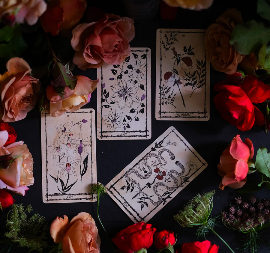 Ophidia Rosa Tarot Deck