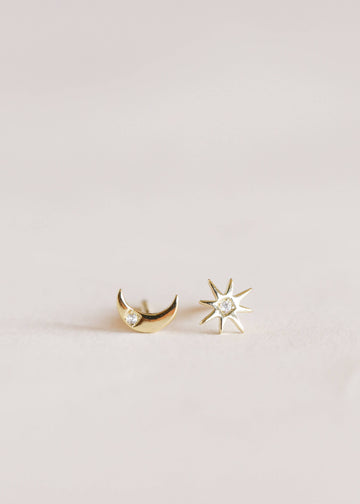 Sun & Moon Earrings