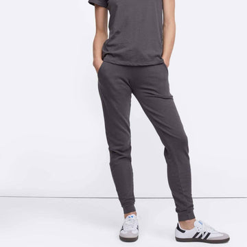 Organic Terry Classic Jogger - Charcoal