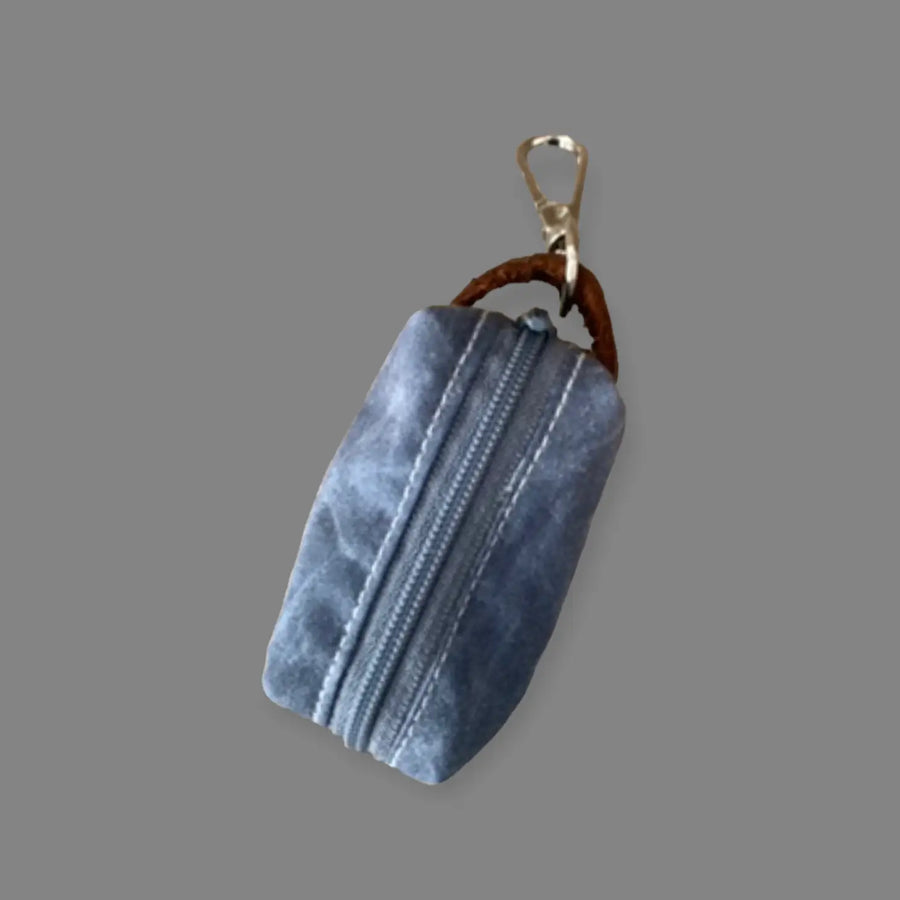 Waxed Canvas Poop Bag Holder - Various Colors