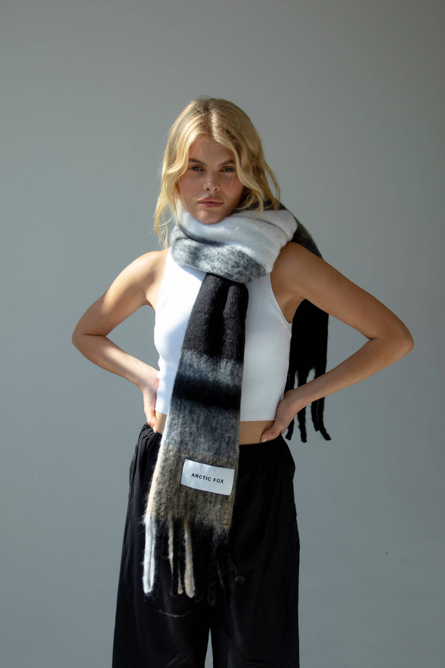 The Stockholm Scarf - 100% Recycled - The Arctic - AW23