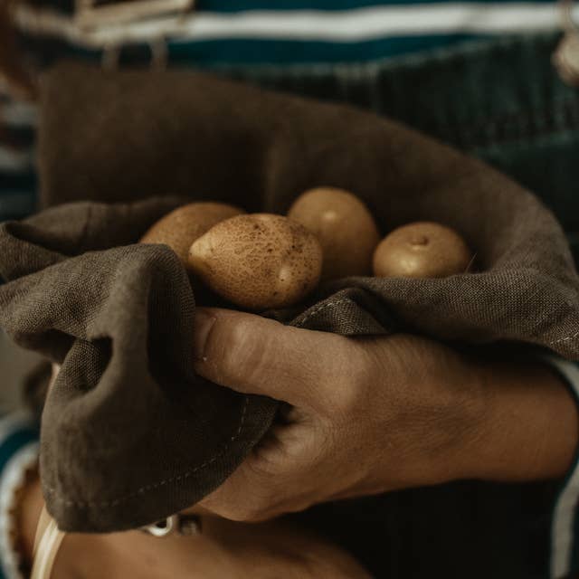 Plant dyed Organic cotton Kitchen Towel: Charcoal