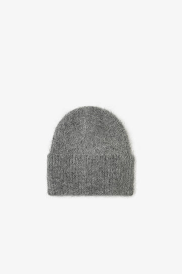 The Alpaca Beanie - Grey - AW23