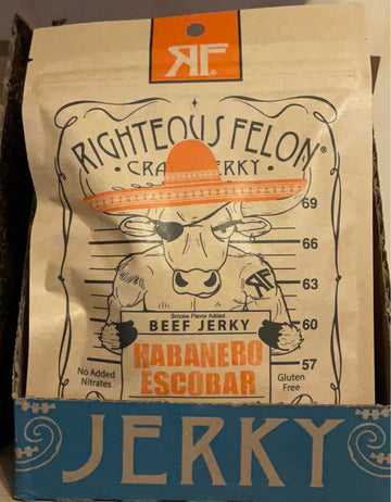 Habanero Escobar Beef Jerky