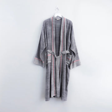 Charcoal & Cherry Tribeca Robe