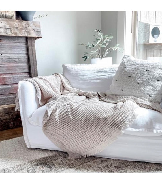 Tquilloom Waffle Soft Blanket
