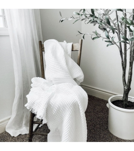 Tquilloom Waffle Soft Blanket