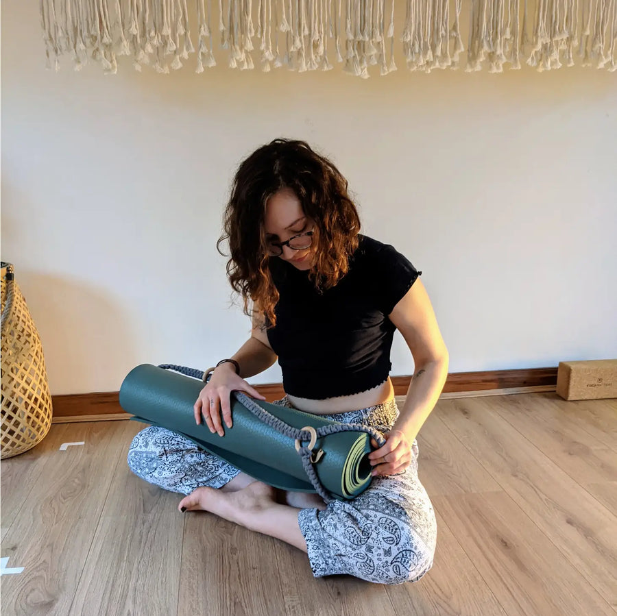 Macrame Yoga Mat Strap